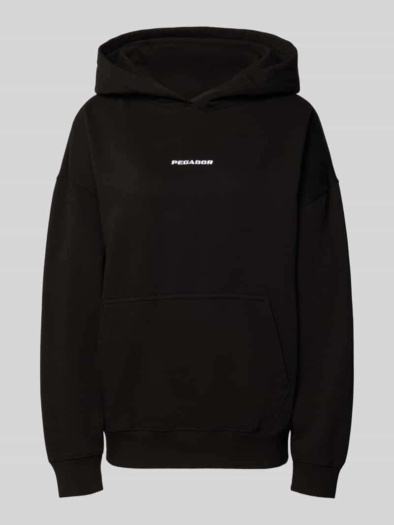 Pegador Oversized hoodie met labelstitching model 'CLARITA'