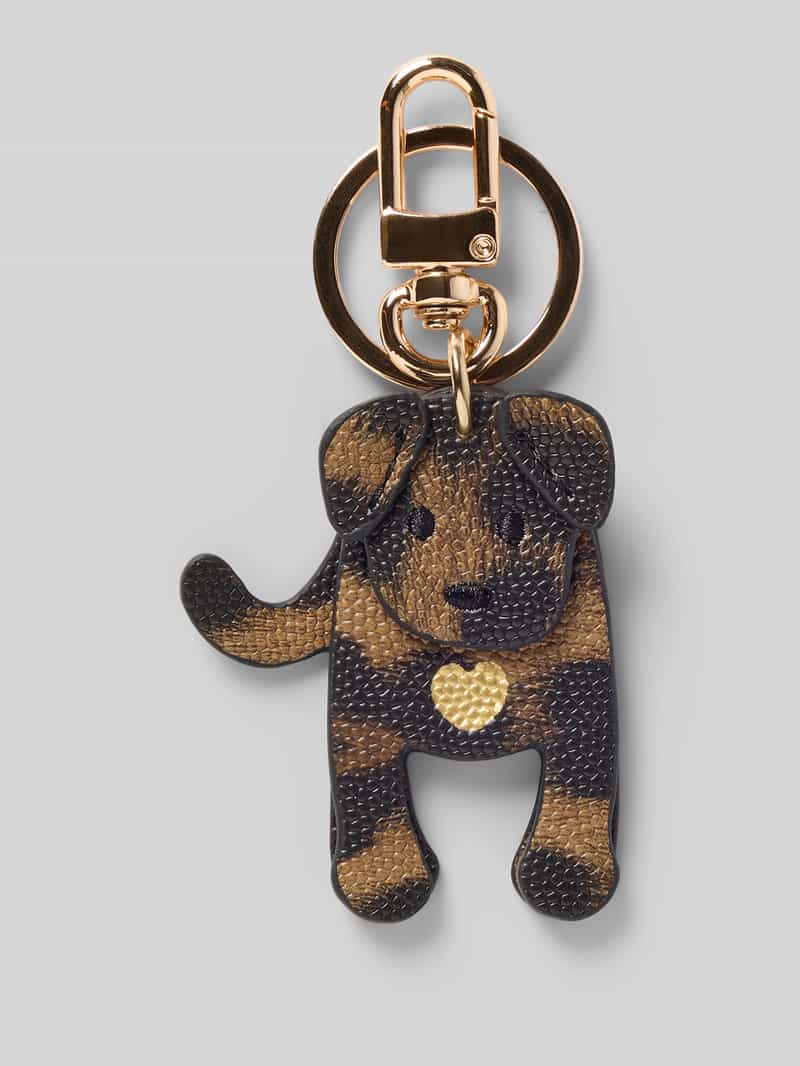 Seidenfelt Sleutelhanger met structuurmotief model 'My Dog'