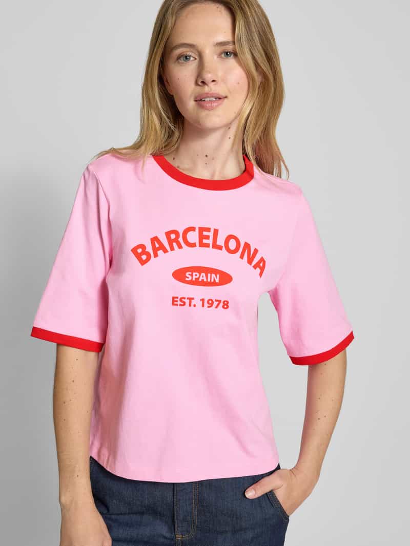 Vero Moda Relaxed fit T-shirt van puur katoen model 'TOVA'