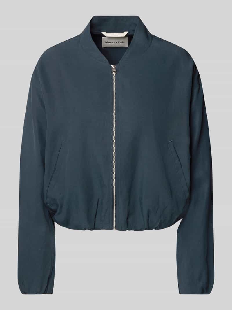 Marc O'Polo Regular fit blouson van een mix van lyocell en linnen