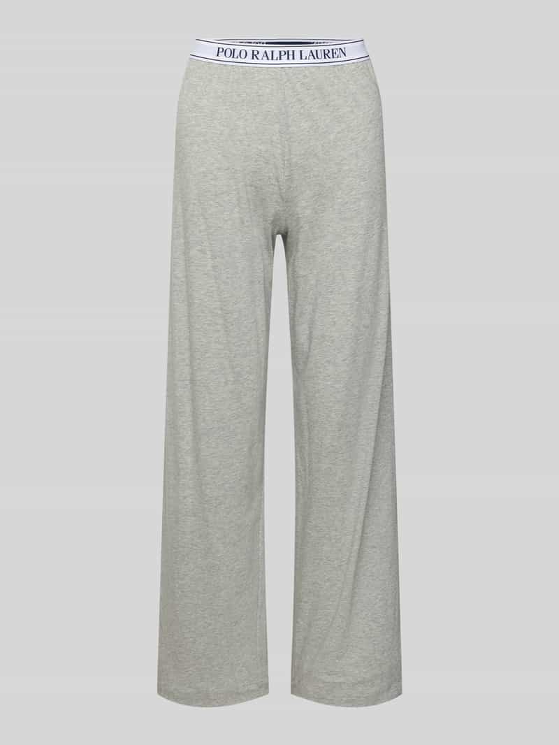 Polo Ralph Lauren Straight leg pyjamabroek met elastische band met label