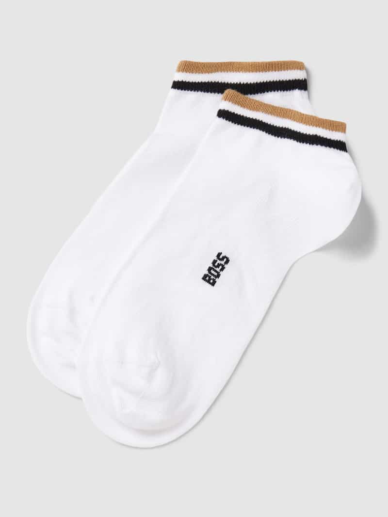 BOSS Sneakersokken 2P AS LOGO CC W met een logo-opschrift (2 paar, Set van 2)