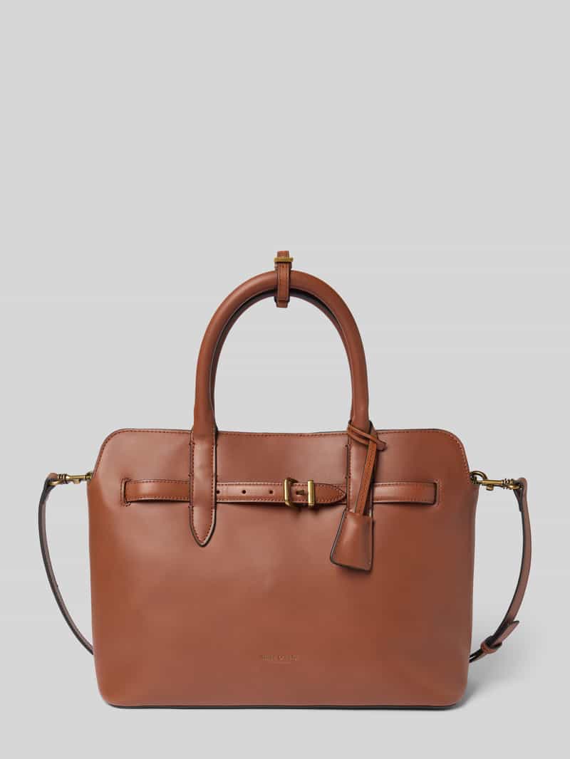 Marc O'Polo Shopper van echt rundleer