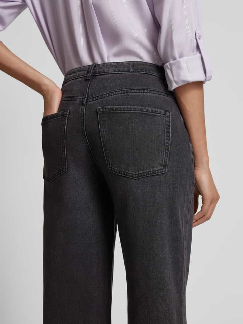 Tom Tailor Wide leg jeans van zachte lyocellmix