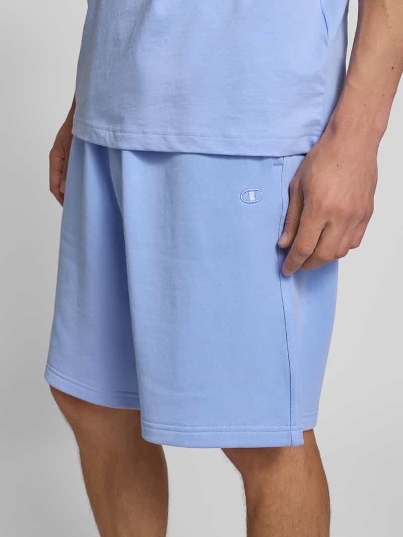 Champion Relaxed fit sweatbermuda met logostitching model 'ICONS'