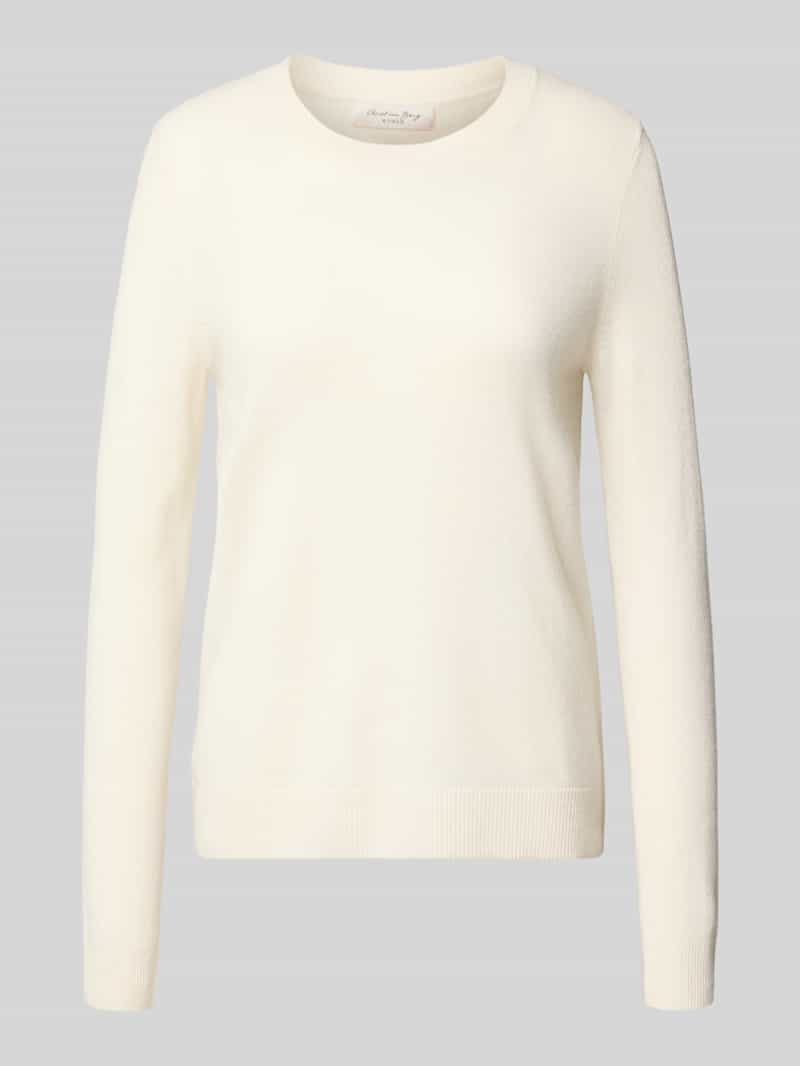 Christian Berg Woman Gebreide pullover van puur kasjmier