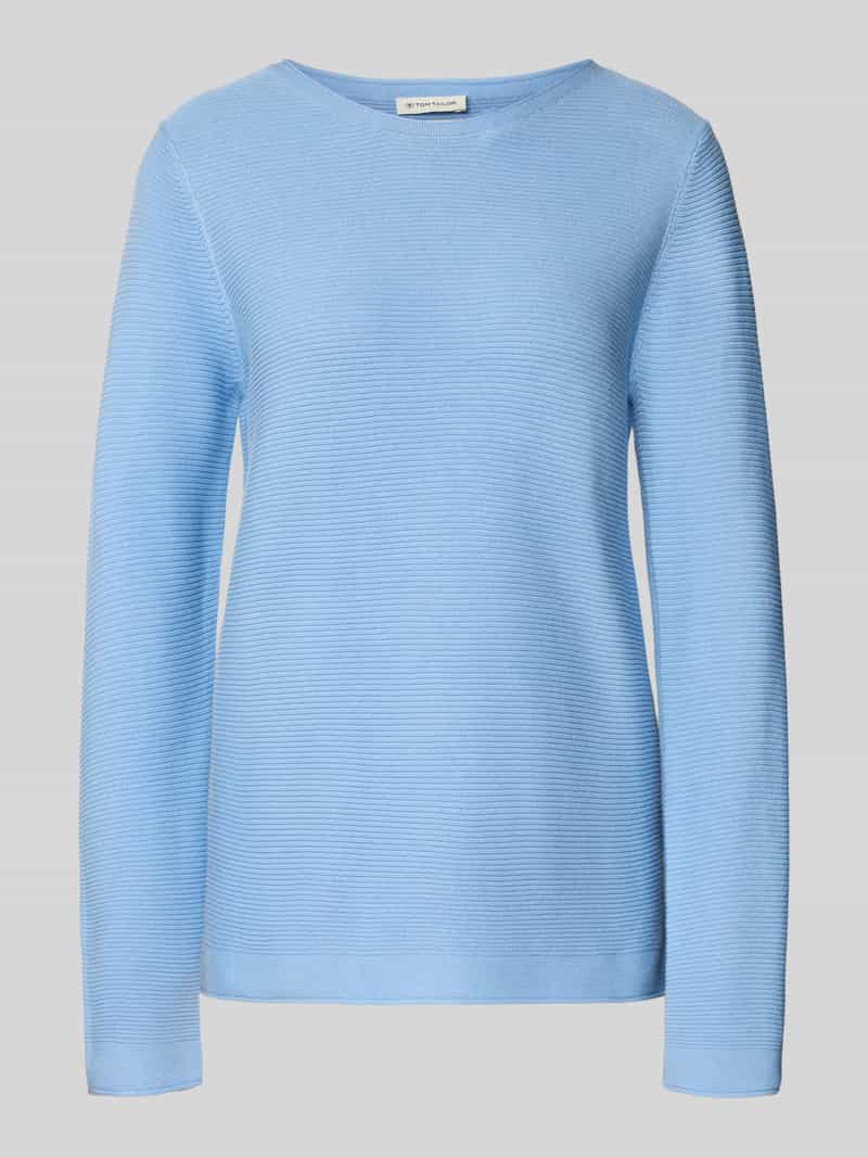 Tom Tailor Regular fit pullover van puur katoen