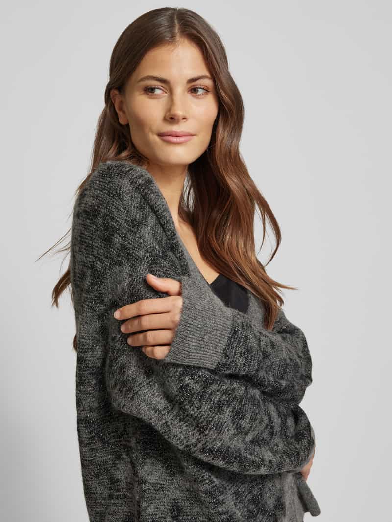 s.Oliver RED LABEL Regular fit gebreid jack met alpaca en wol