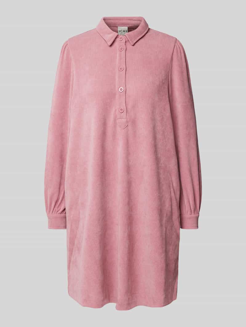 Ichi Corduroy jurk met knoopsluiting model 'KATE'
