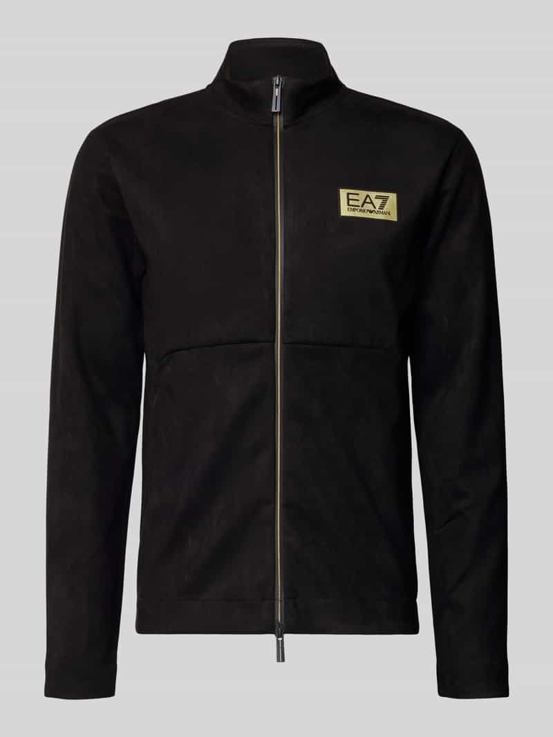 EA7 Emporio Armani Sweatjack met tweewegsritssluiting