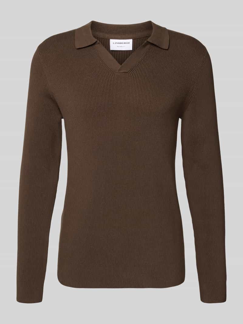 lindbergh Relaxed fit pullover met structuurmotief