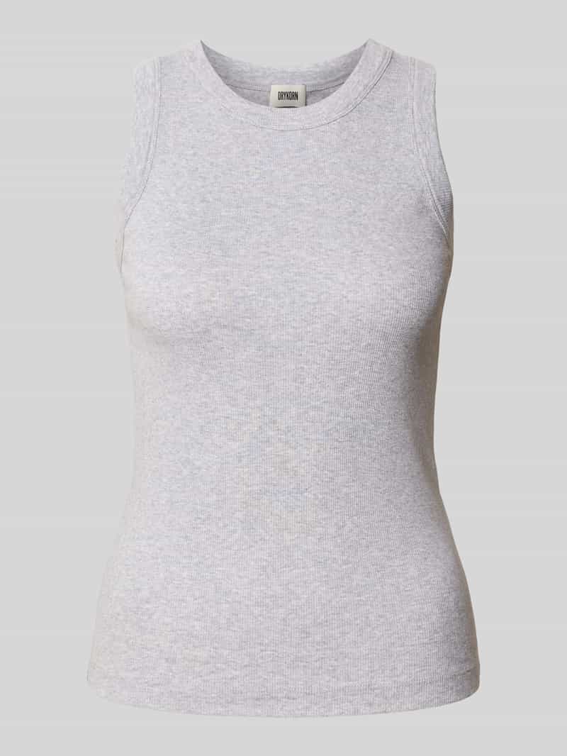 drykorn Tanktop met ribboorden model 'OLINA'