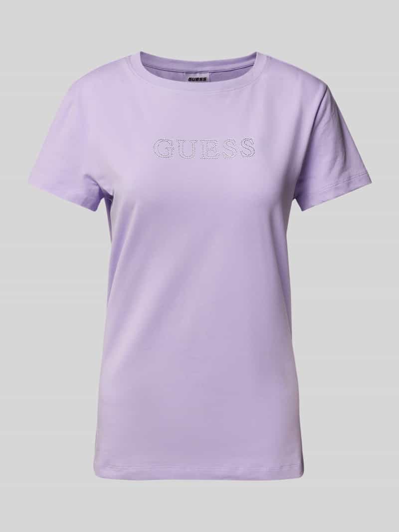 Guess Activewear T-shirt met labeldetail model 'BRIANA'