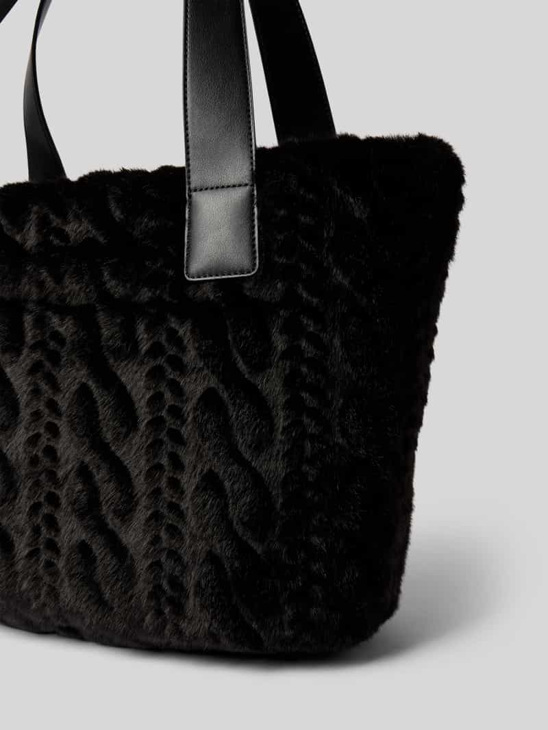 Liu Jo White Tote bag met imitatiebont