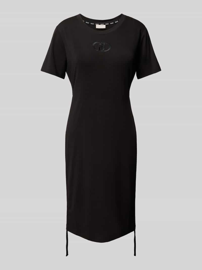 LIU JO SPORT Knielange T-shirtjurk met logostitching