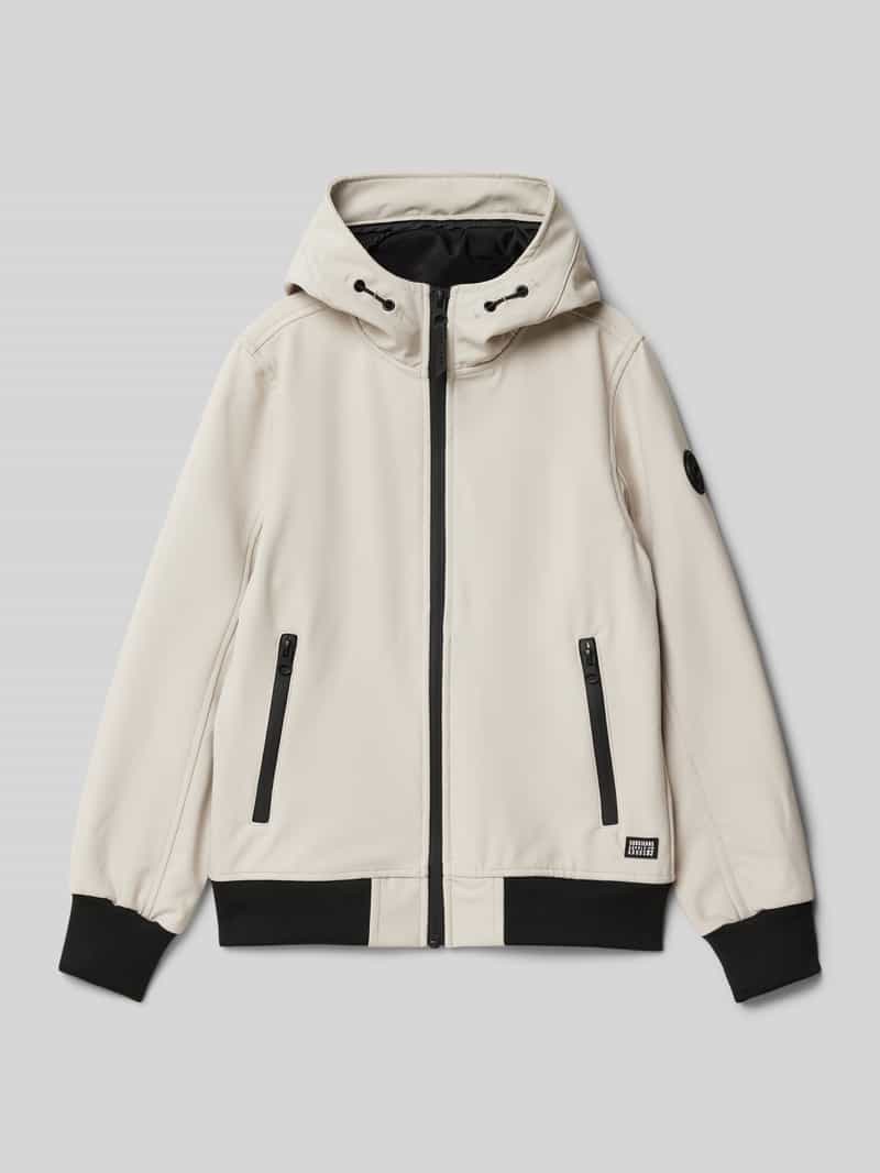 CARS JEANS Softshell-jack met ritszakken model 'YONAZ'