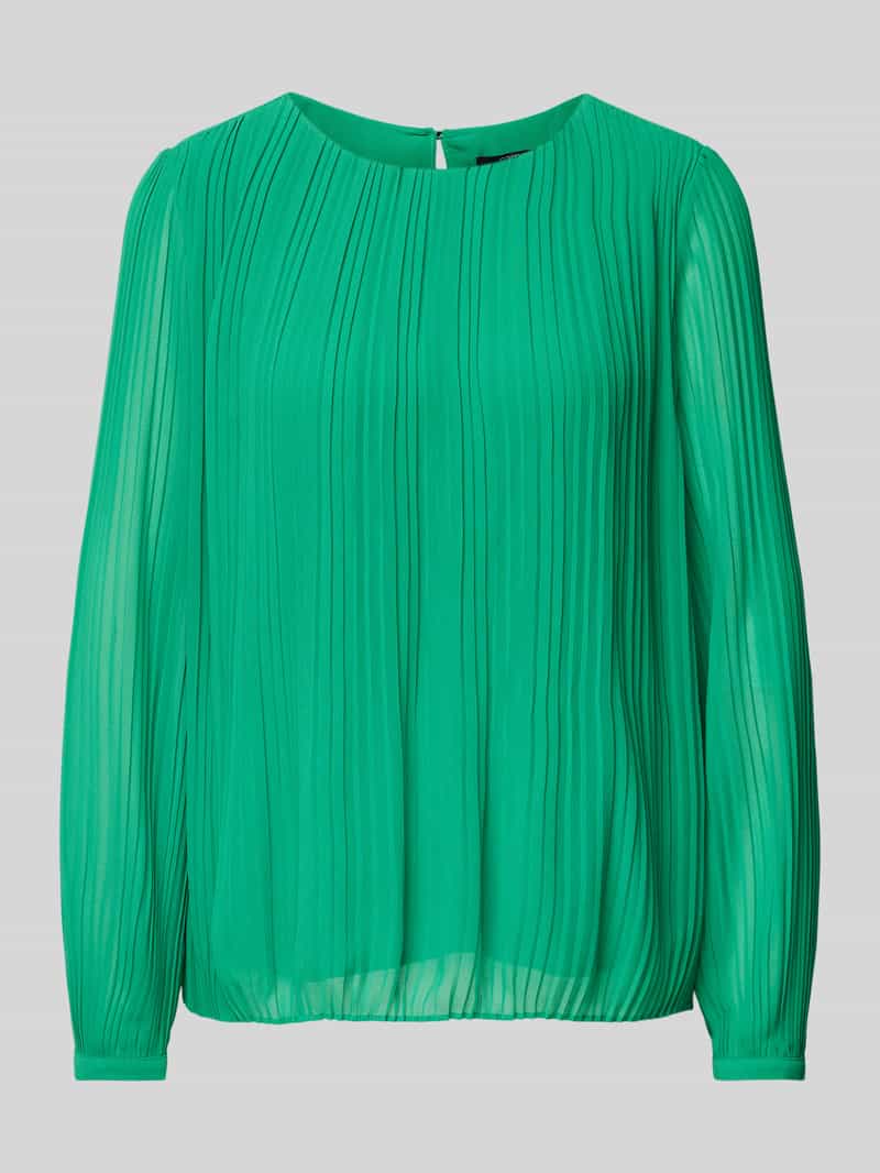 comma Relaxed fit blouse met plooien