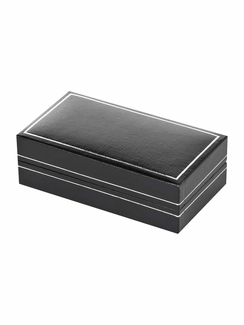 Lindenmann Manchetknopen met siersteentje