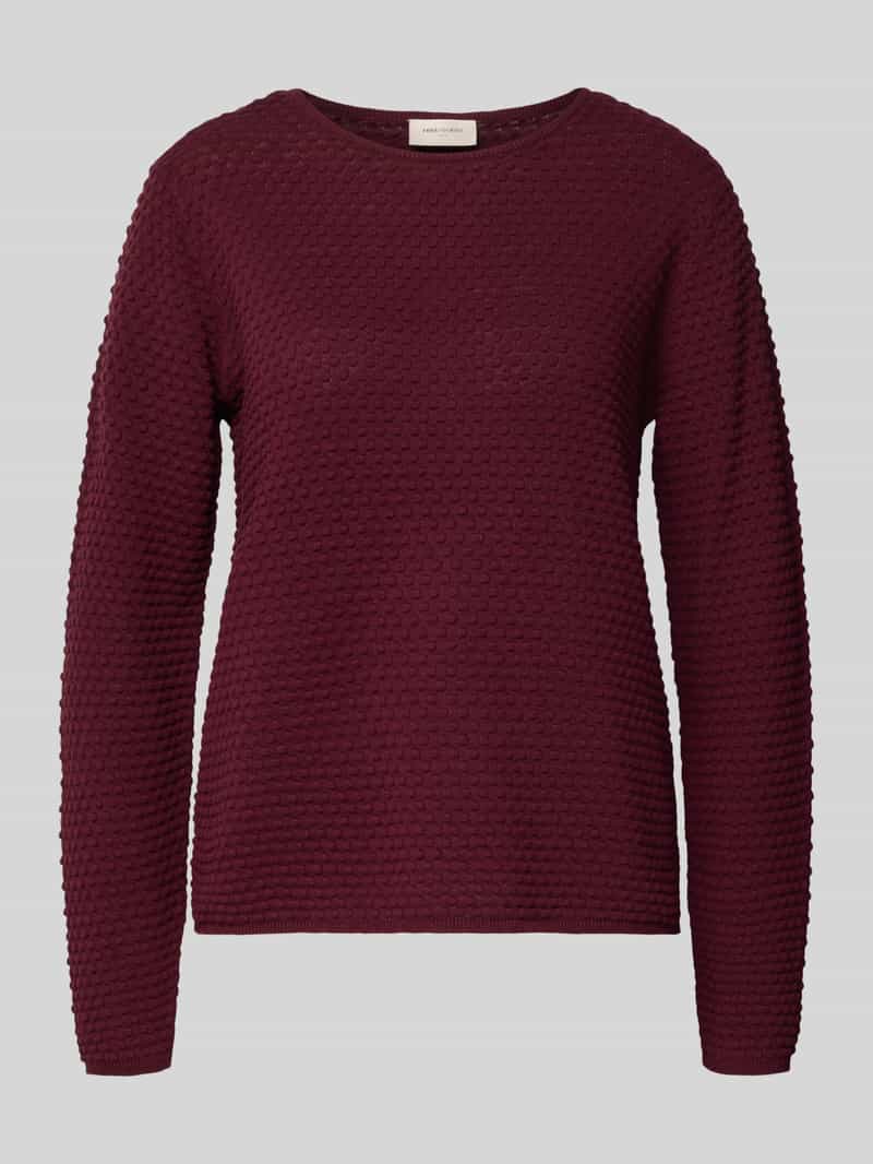 FREE QUENT Gebreide pullover met ronde hals model 'Dodo'