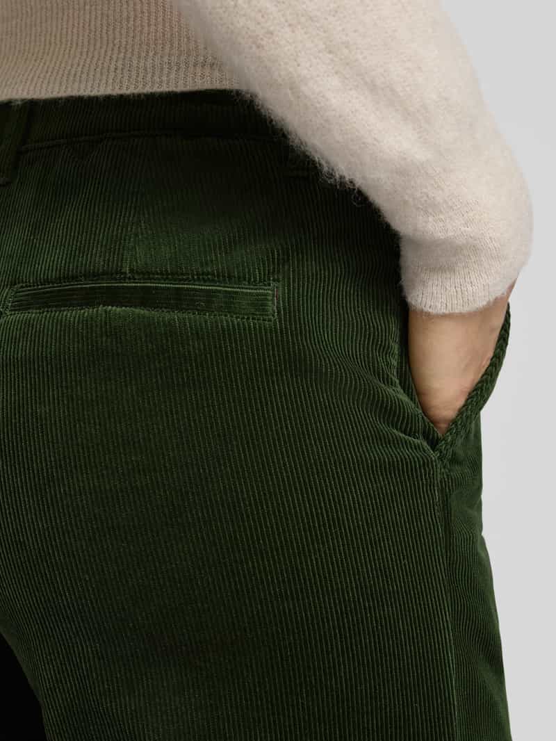 FREE QUENT Corduroy broek met wijde pijpen model 'Cordy'