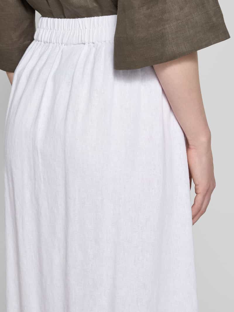 FREE QUENT Linnen rok met steekzakken model 'Lava'