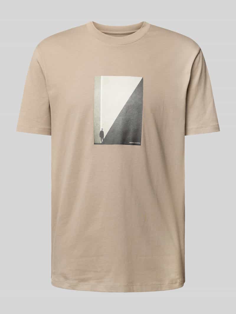 Armani Exchange T-shirt met motiefprint