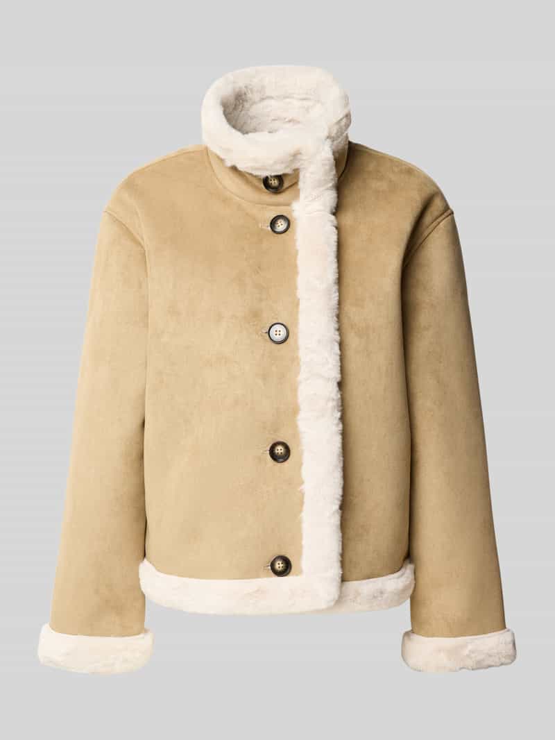 REVIEW Jack in leerlook met imitatiebont