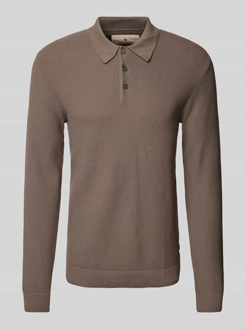 Jack & Jones Premium Gebreide pullover met polokraag model 'ANDRI'