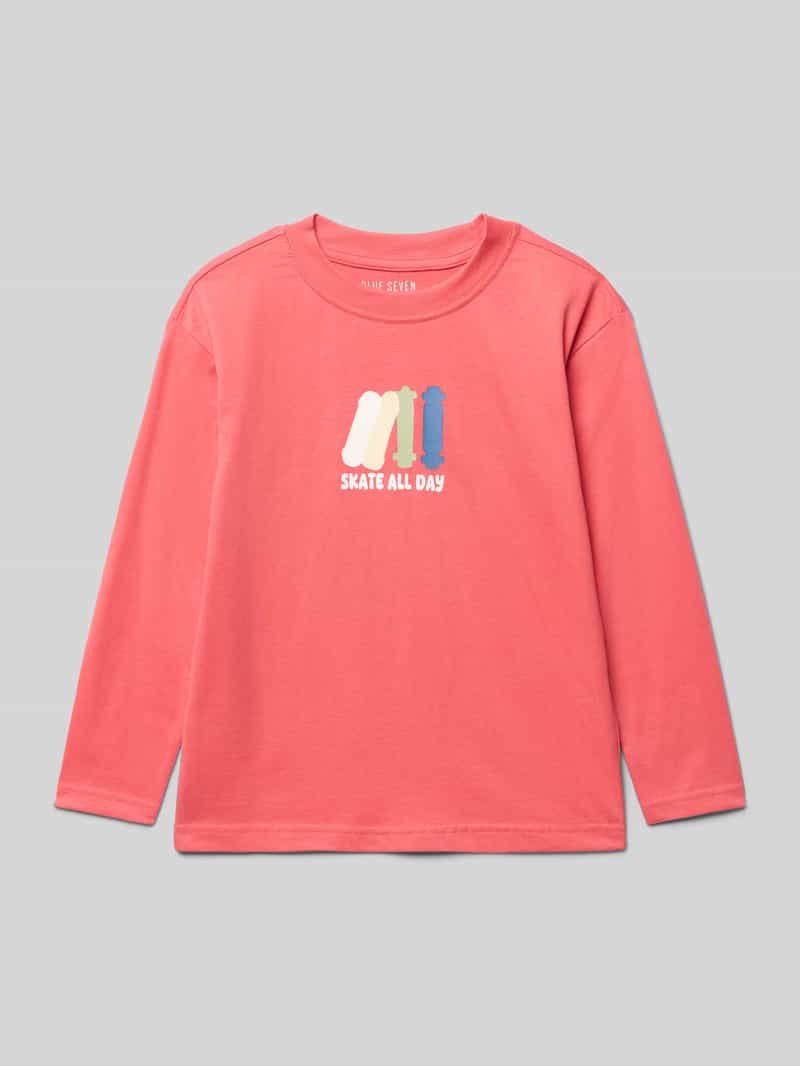 BLUE SEVEN Shirt met lange mouwen en motiefprint