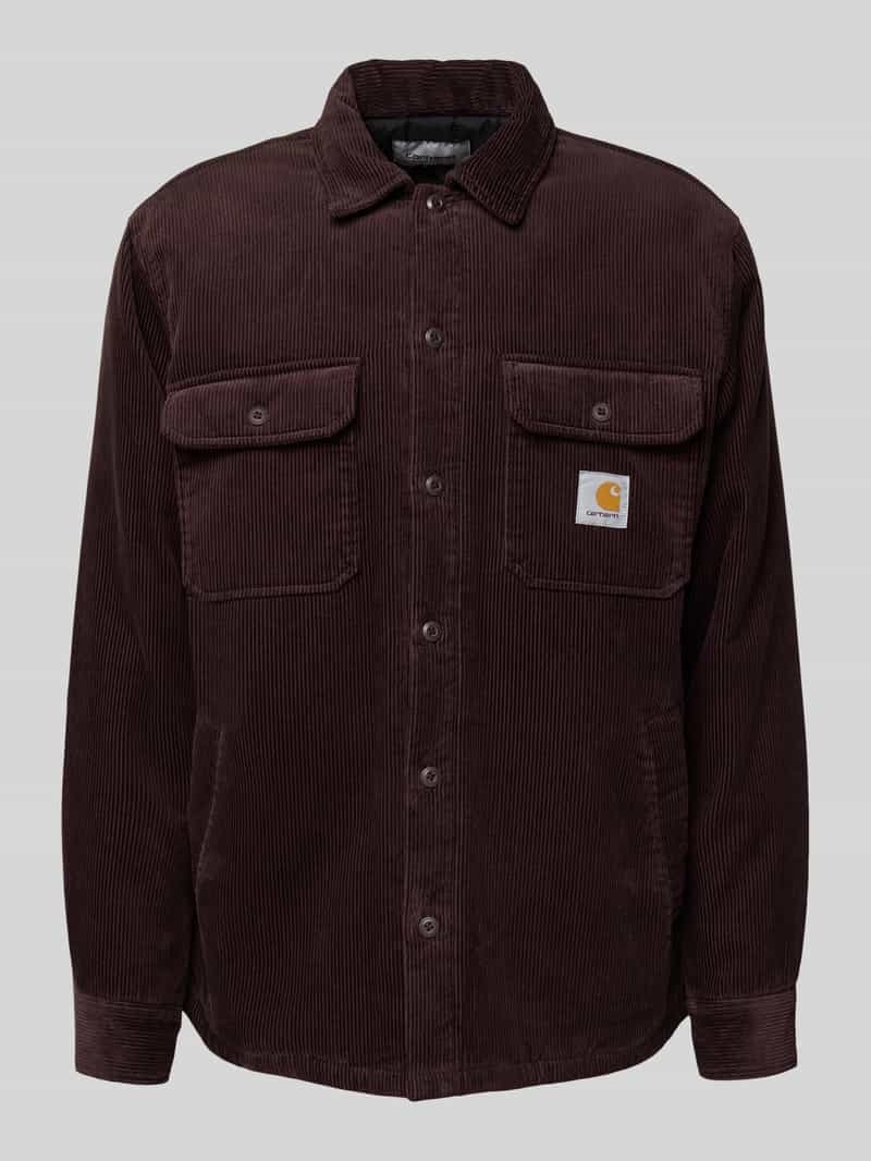 Carhartt Work In Progress Regular fit overhemdjack met borstzakken model 'WHITSOME'
