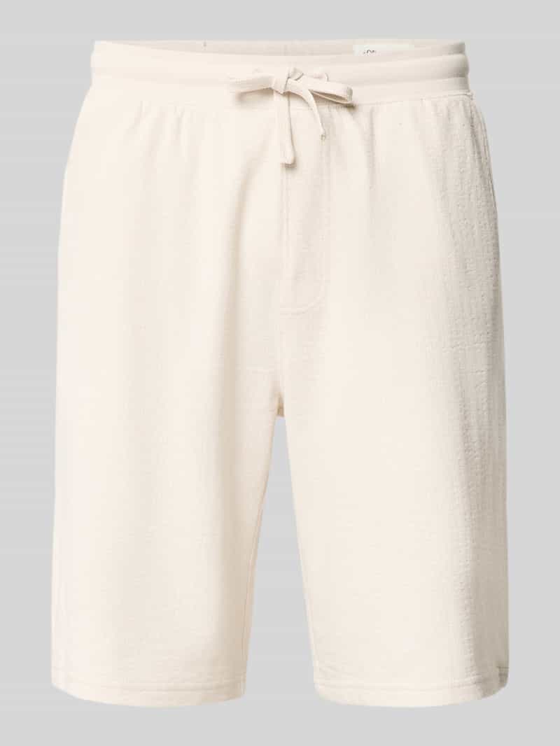 relaxed fit sweatshorts van puur katoen model 'DETROIT'