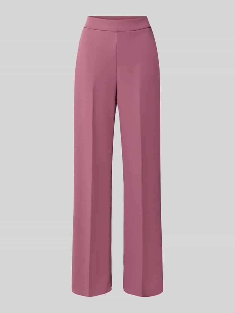 RINASCIMENTO straight fit stoffen broek met persplooien