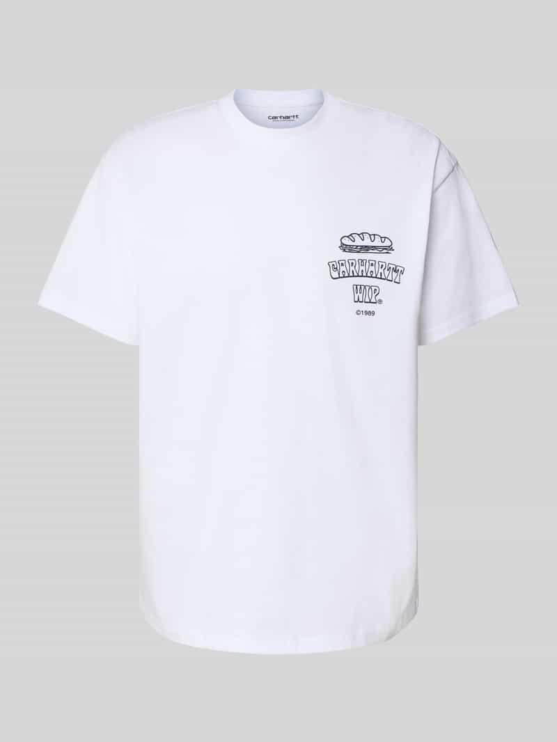 Carhartt WIP Sandwich T-Shirt, wit