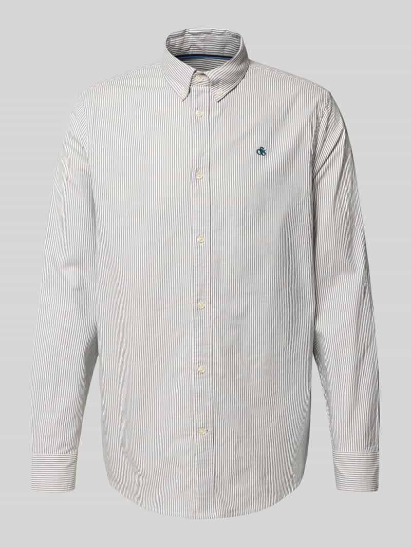 Scotch & Soda Regular fit vrijetijdsoverhemd met button-downkraag