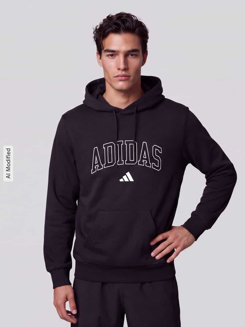 adidas Sportswear Hoodie met logo-opschrift model 'M COLLEGIATE HD'