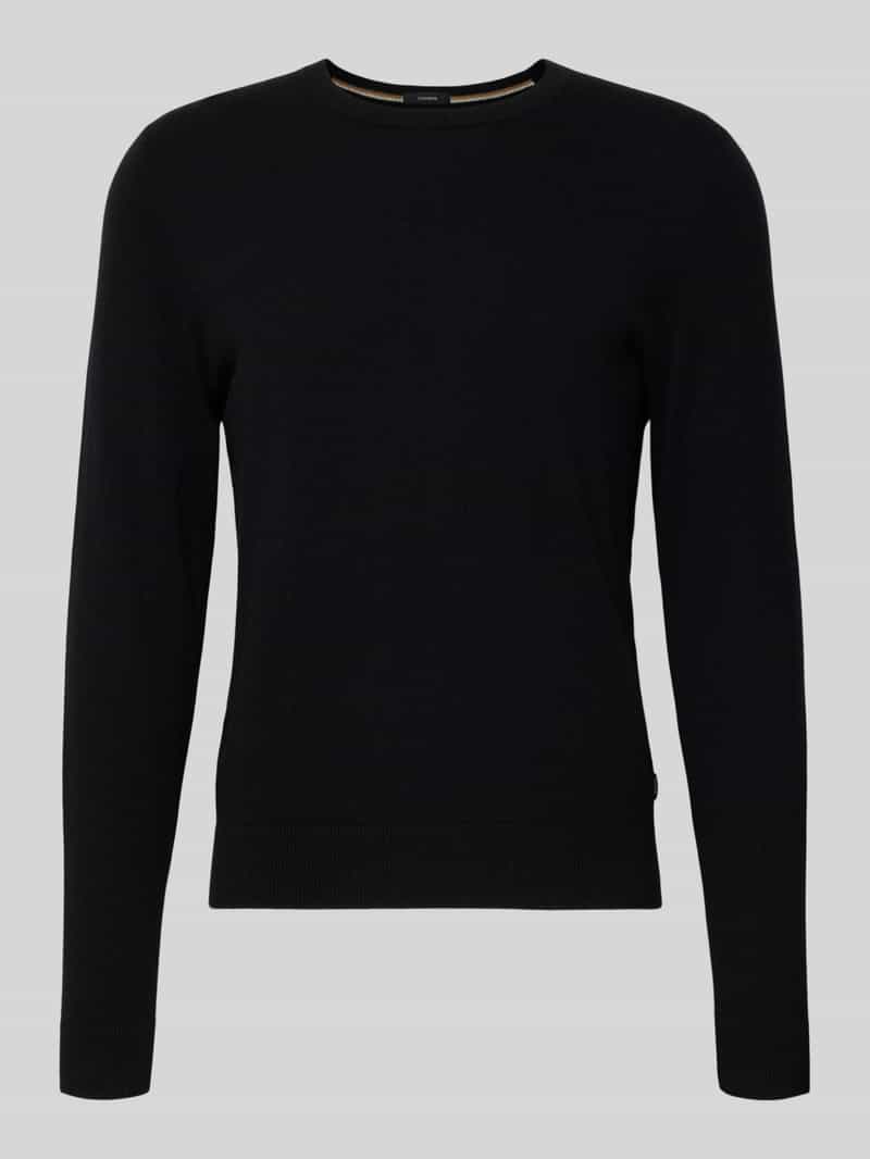 Boss Relaxed fit gebreide pullover van puur kasjmier model 'EMIGLIORE'