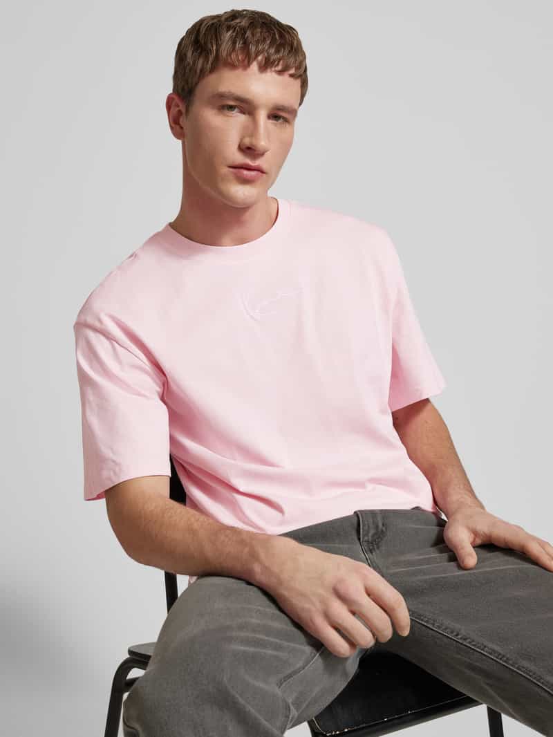 Karl Kani T-shirt met labelstitching