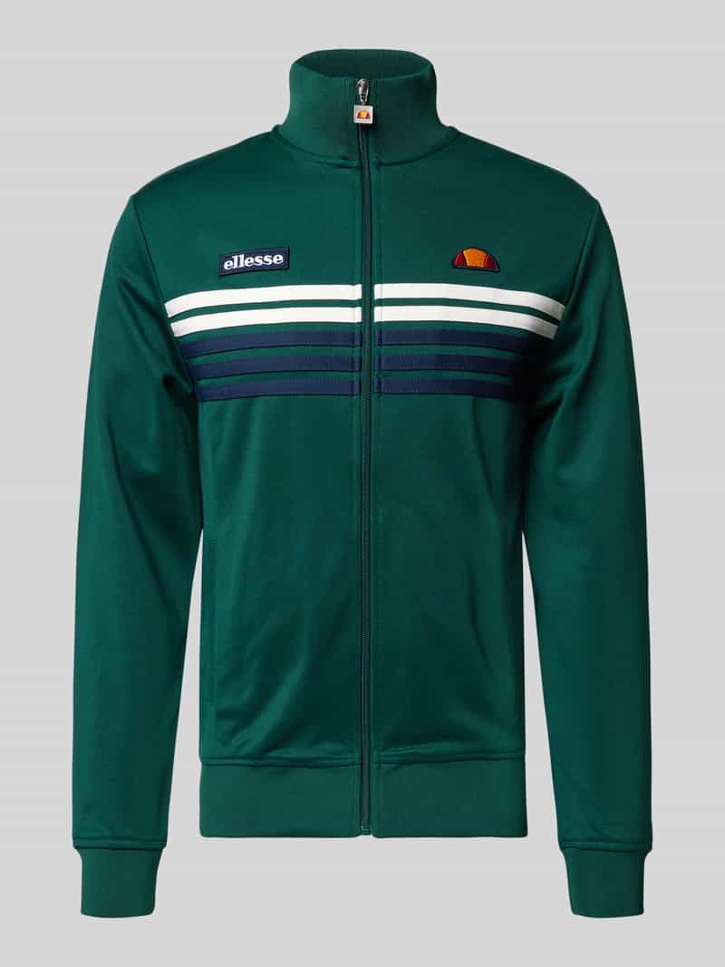 Ellesse Sweatjack met labelpatch model 'VICENZA TRACK'