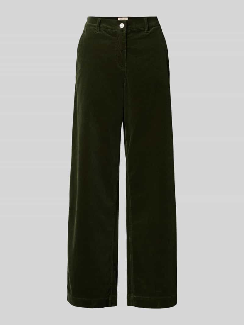 FREE QUENT Corduroy broek met wijde pijpen model 'Cordy'