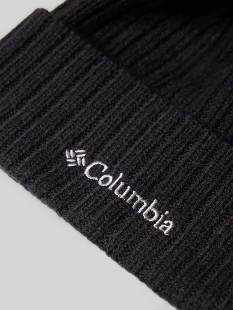 Muts in tricotlook model 'COLUMBIA' zwart, foto 2