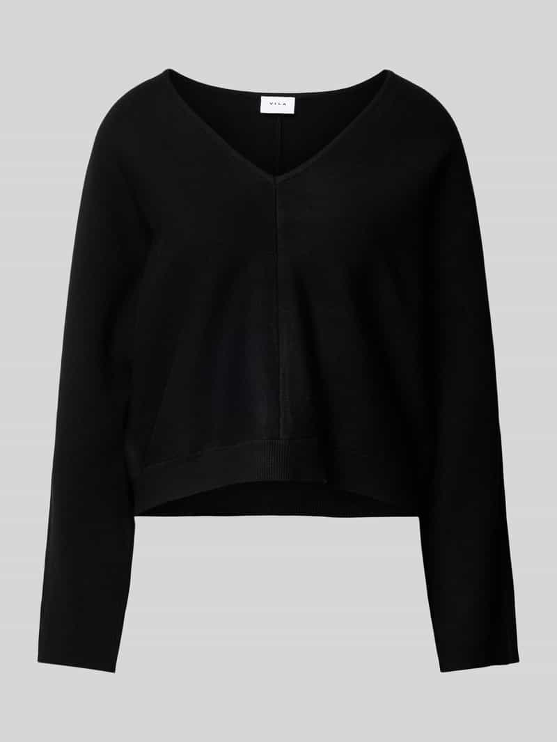 Vila Gebreide pullover met ribboorden model 'ADALIN'