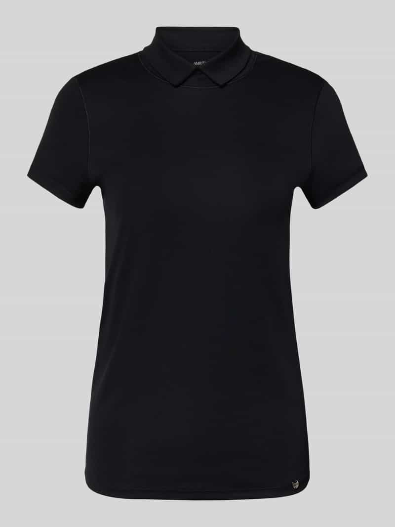Marc Cain Slim fit T-shirt met polokraag