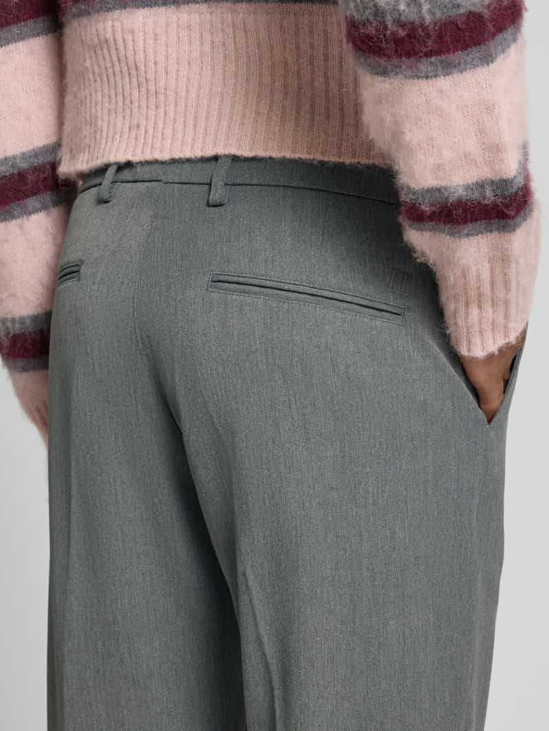 Les Deux Regular fit pantalon met riemlussen