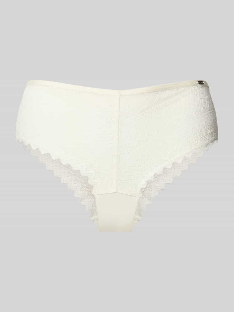 SKINY Slim fit slip met logo-applicatie model 'Cheeky'