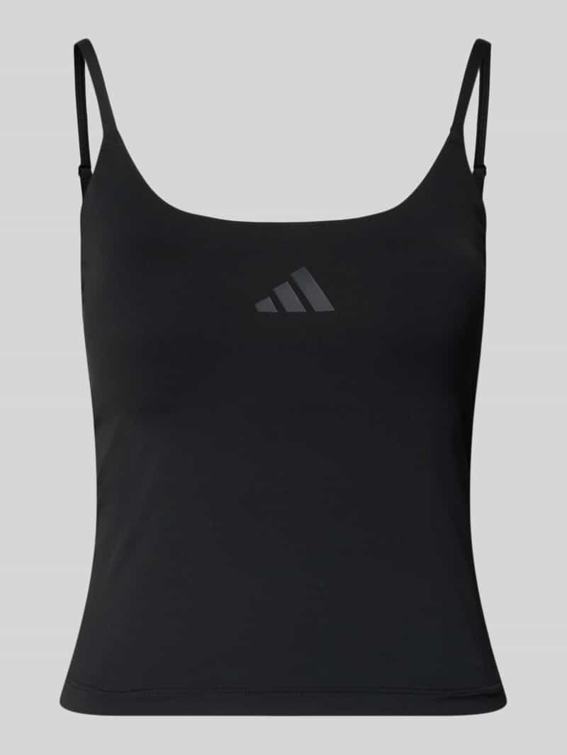 Tanktop met labelprint