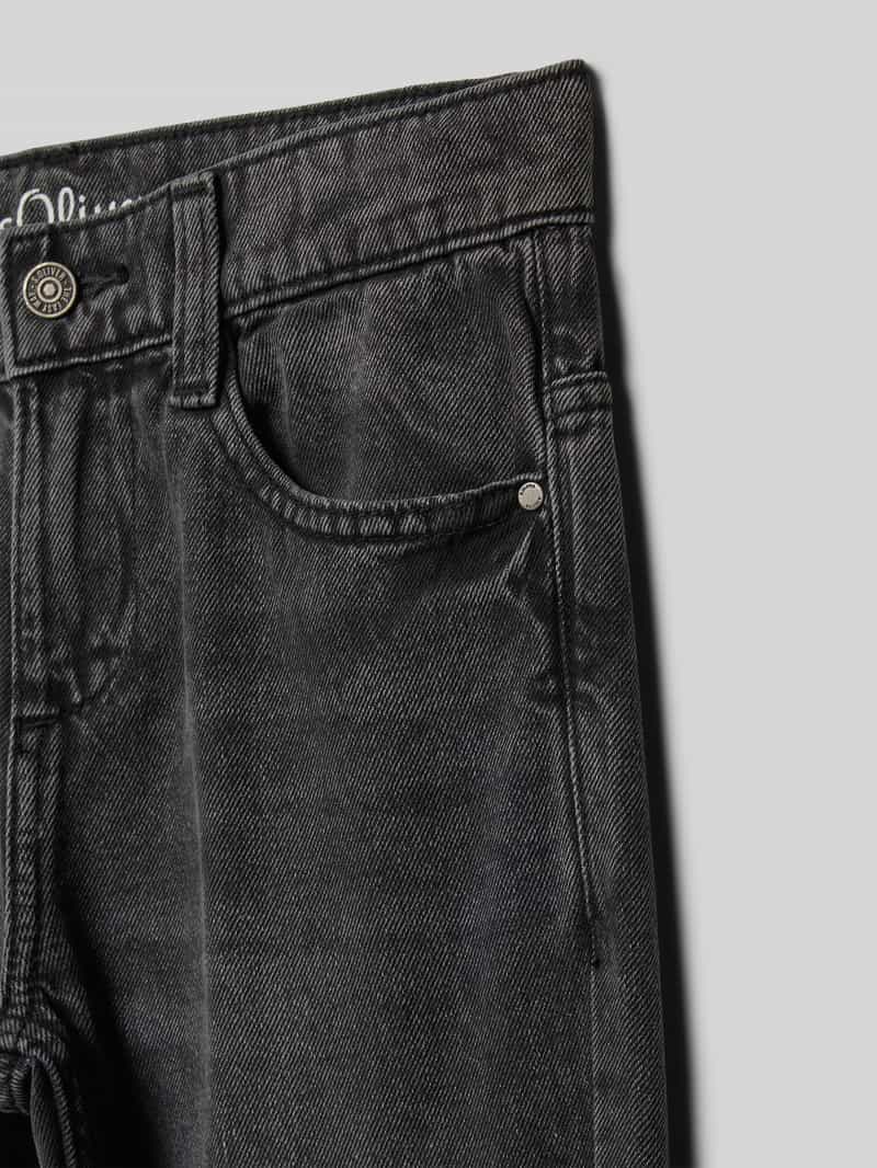 s.Oliver RED LABEL Straight fit jeans van puur katoen