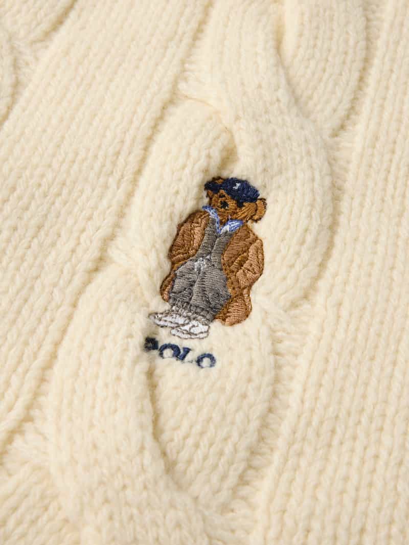 Polo Ralph Lauren Wollen sjaal met franjes