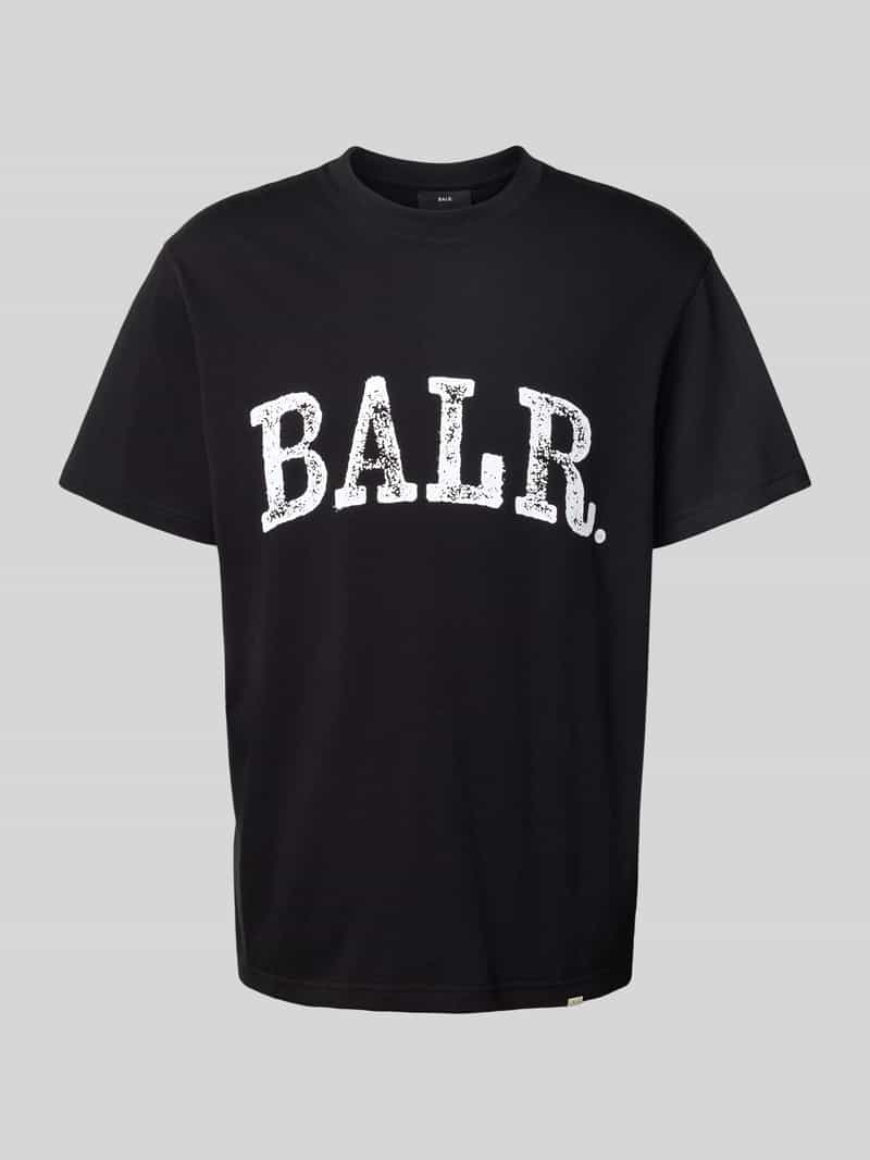 Balr. T-shirt met logo en ronde hals