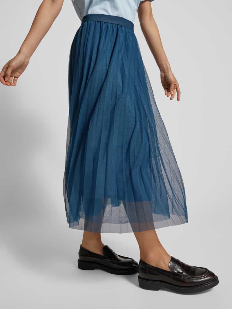 MORE & MORE Midirok met plissévouwen