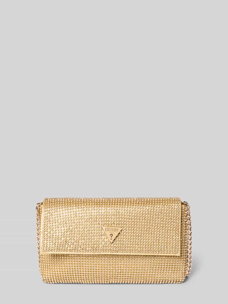 Guess Schoudertas met strass-steentjes, model 'ZALINA'